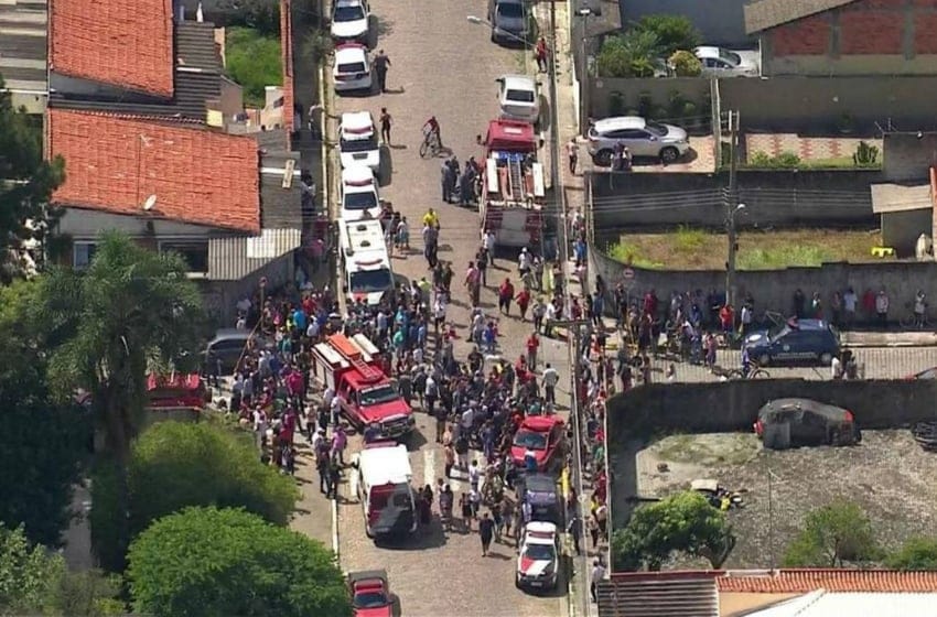 Masacre en Brasil: dos jóvenes mataron a 8 personas y se suicidaron