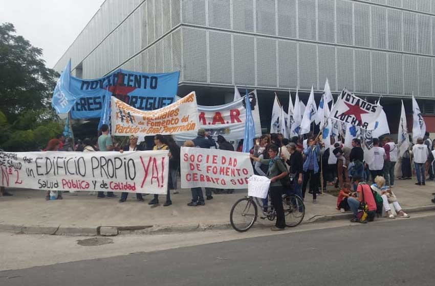 Una manifestación en el CEMA contra la "indiferencia" del Municipio