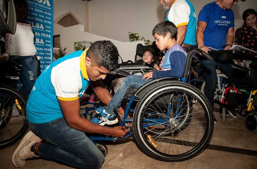 Treinta marplatenses recibirán su silla de ruedas de forma gratuita