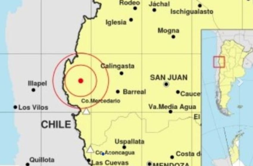 Un fuerte temblor afectó a San Juan y Mendoza