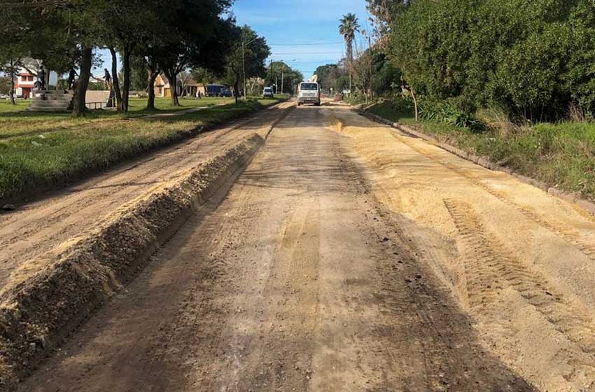 San Patricio: el municipio reparó la calle donde no podía ingresar el 221