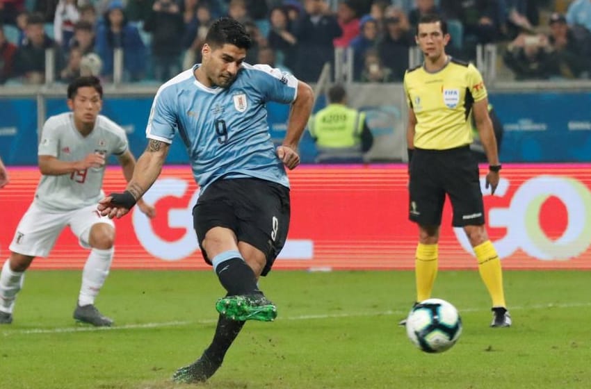 Uruguay empató con Japón en el mejor partido de la Copa