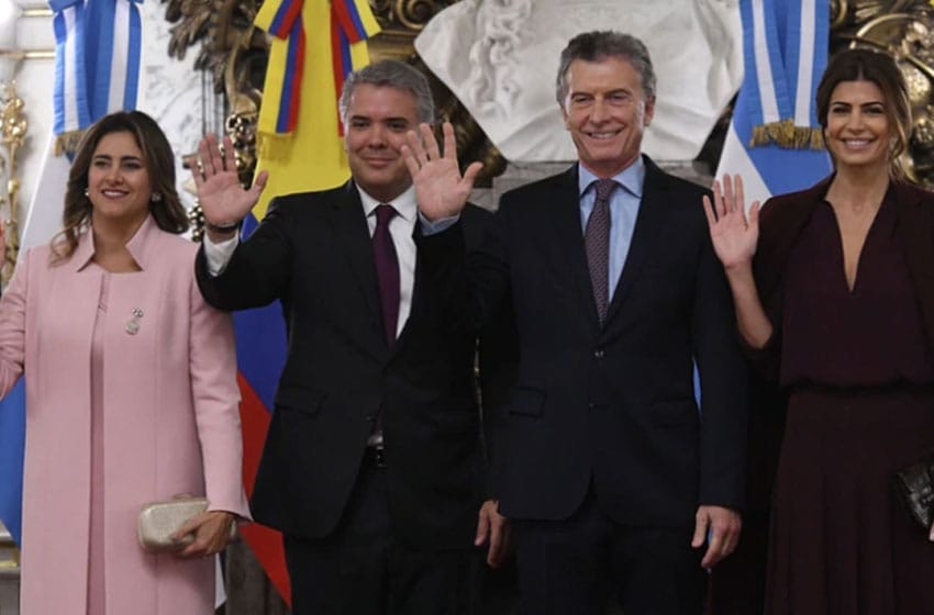 Macri y Duque avalaron la necesidad de "recuperar la democracia" en Venezuela
