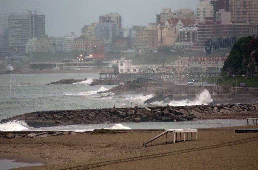 Se renovó el alerta meteorológico por tormentas fuertes para Mar del Plata
