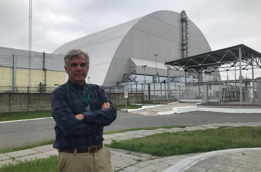 Un marplatense en Chernobyl​: "El miedo es que se transforme en Disneylandia"