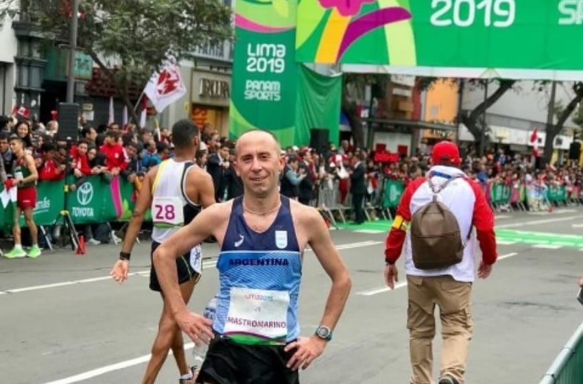 Mastromarino terminó 11° en la maratón de los Panamericanos de Lima