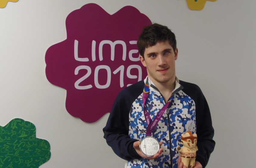 El marplatense Enzo Fais ganó la medalla de plata en paranatación