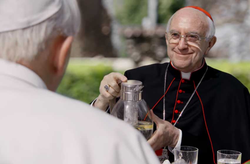 Estrenan el trailer de "Los dos Papas" basada en Benedicto XVI y Francisco