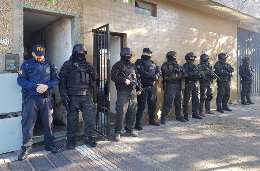 "Operación Zeus": detuvieron a cuatro narcos en Mar del Plata y Tandil