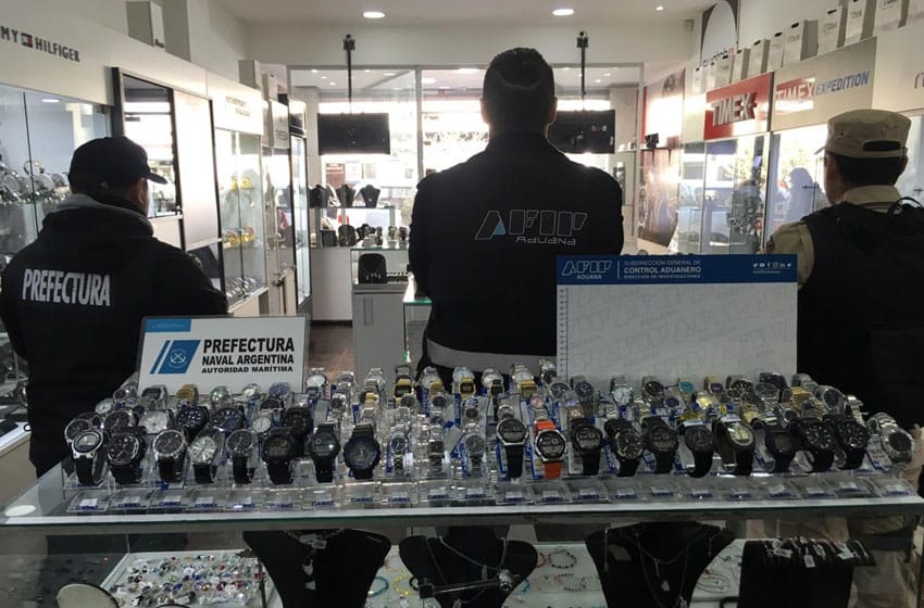 “Justo a tiempo”: la Aduana secuestró relojes por un monto de casi $2 millones