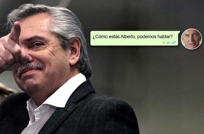 Alberto Fernández rechazó un encuentro con Macri: "No tiene sentido que nos reunamos"