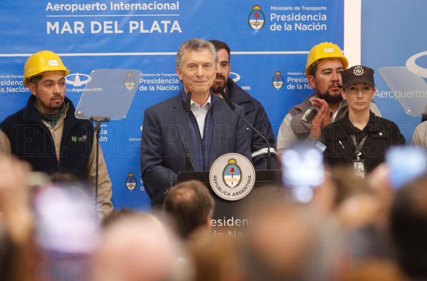 Macri en Mar del Plata: "Desde el primer día mi objetivo fue crear fuentes de trabajo"