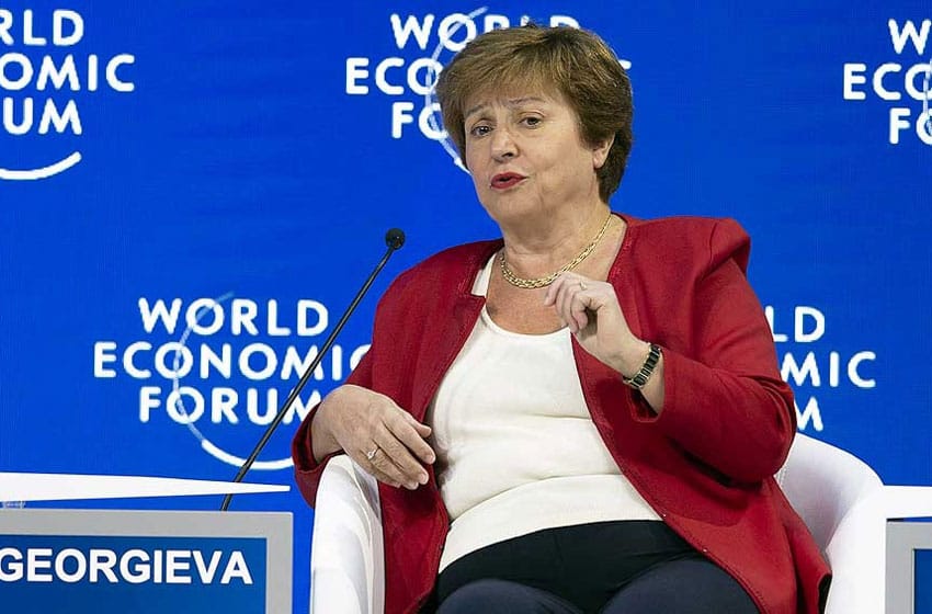 Georgieva pronosticó que un tercio de la economía mundial estará en recesión durante 2023