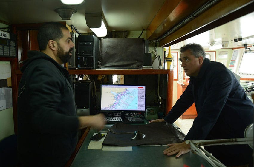 El ministro Etchevehere recorrió Mar del Plata: visitó el Inidep y las plantas frigoríficas