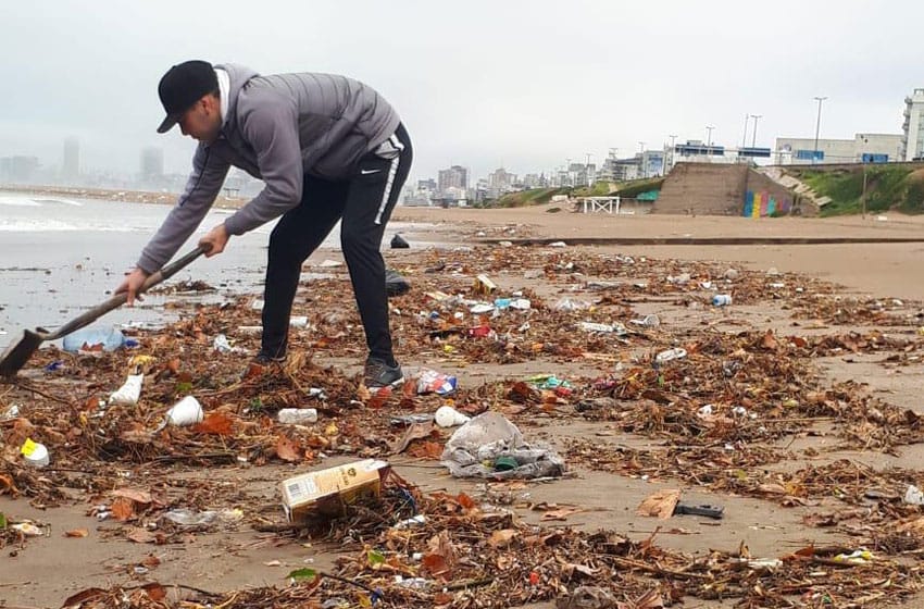 Mar del Plata limpia: llaman a juntar basura en playas de Punta Mogotes