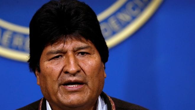 Renunció Evo Morales