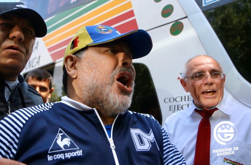 Gimnasia y Diego Maradona llegan el sábado a la ciudad