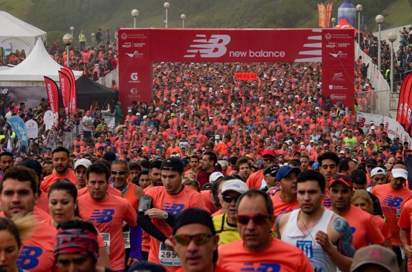 Maratón de Mar del Plata: 10 mil corredores recorrieron la ciudad