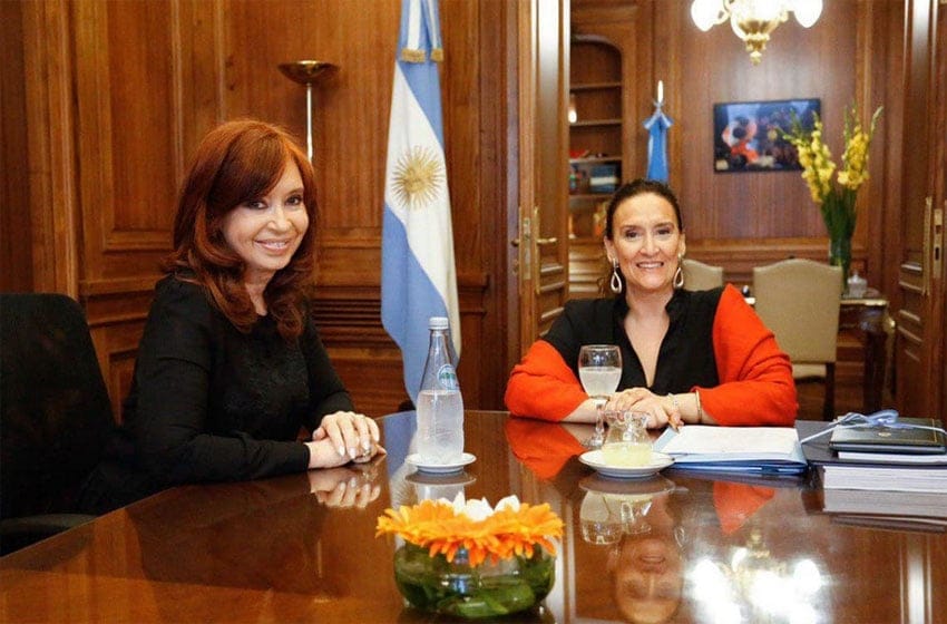 Michetti y Cristina se reunieron para coordinar las juras presidenciales