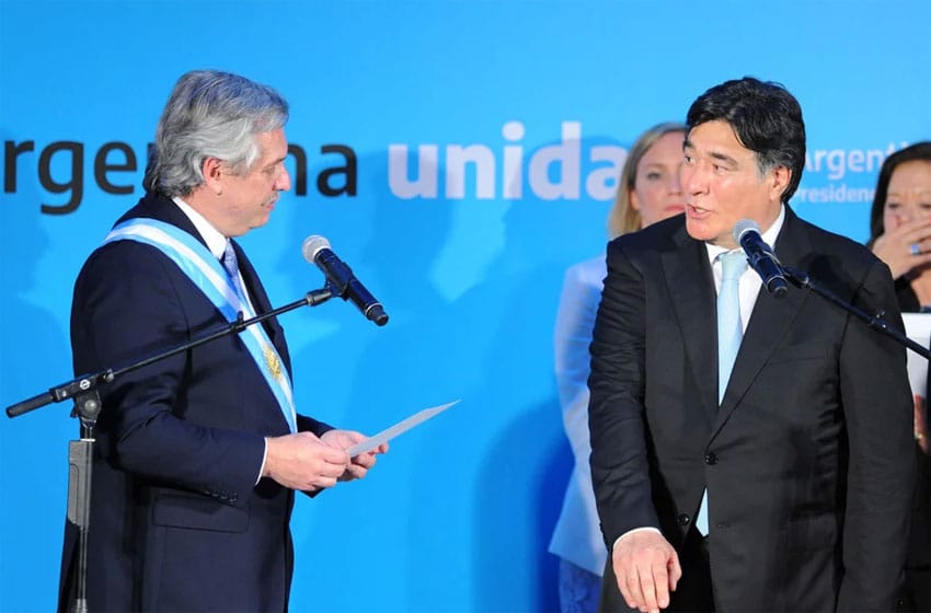 Alberto Fernández les tomó juramento a los ministros de su gabinete