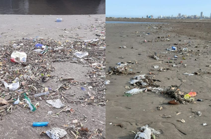 Marplatenses juntaron más de 5 mil colillas de cigarrillos de la playa de Constitución