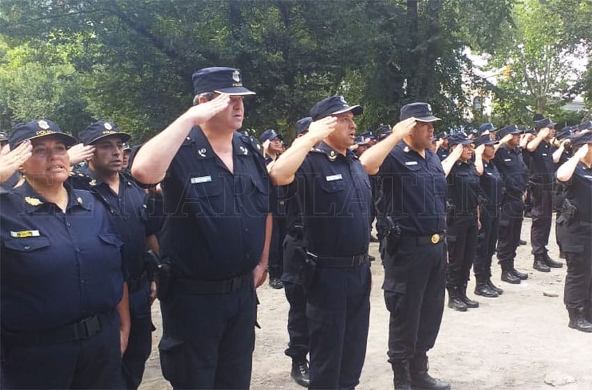 Homenajearon a los policías caídos en el cumplimiento del deber