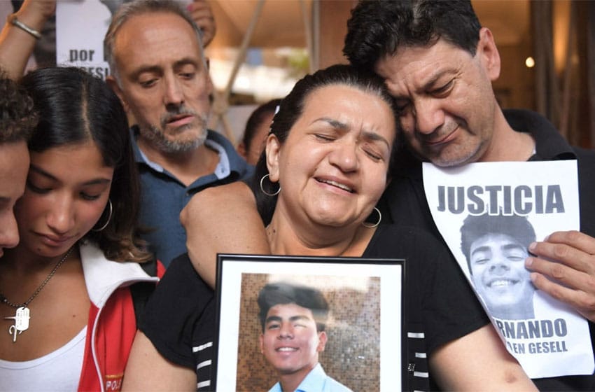Crimen en Villa Gesell: "Fernando me da fuerzas para pedir justicia"