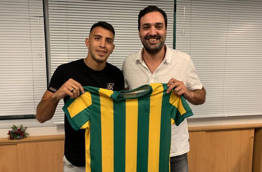 Rodrigo Contreras es el nuevo delantero de Aldosivi