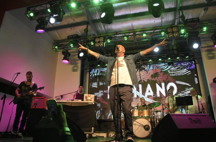 Bahiano volvió al reggae en Espacio Clarín