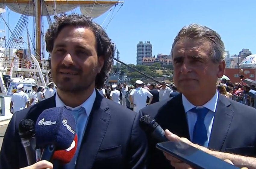 Cafiero y Rossi recordaron al ARA San Juan y pidieron unidad en los argentinos