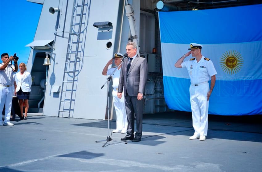 Llegó el nuevo patrullero oceánico de la Armada a Mar del Plata