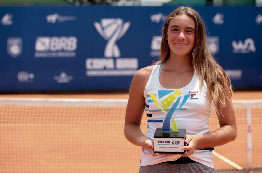 Solana Sierra, el presente y futuro del tenis marplatense