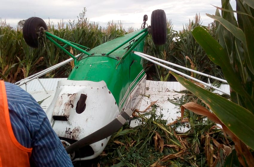 Se estrelló una avioneta en Parque Palermo: no hay heridos