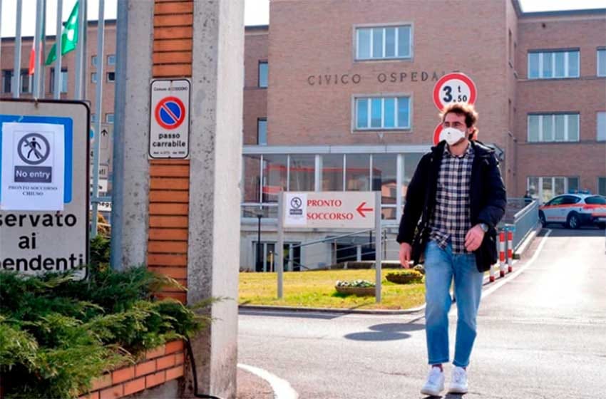 Italia: 2 muertos, 50 contagios y 50 mil personas aisladas por el coronavirus