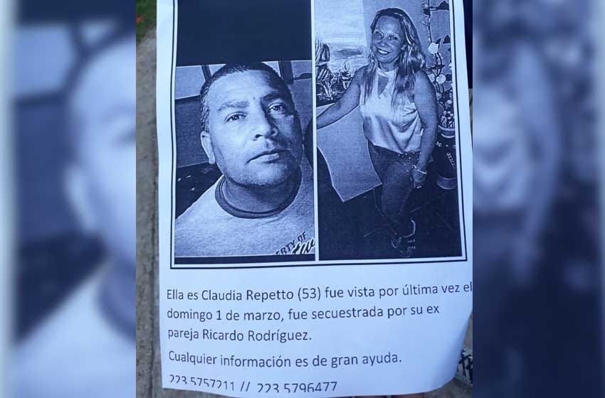 Acusan formalmente a Ricardo Rodríguez por el femicidio de Claudia Repetto