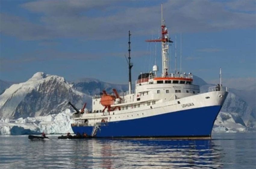 El Consorcio Portuario autorizó que mañana ingrese el Crucero Ushuaia