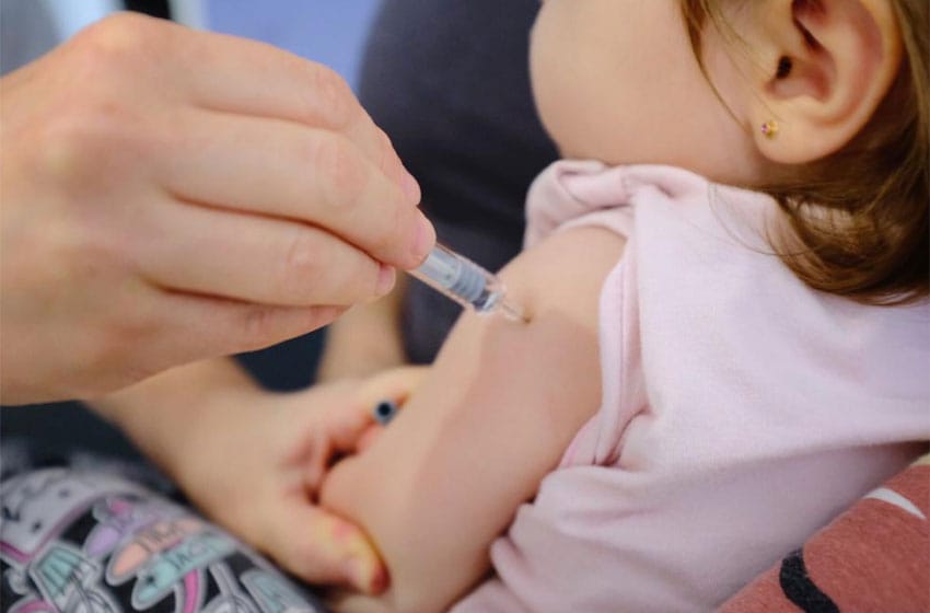 Desde este lunes la vacunación para menores de 6 meses a 2 años será libre en provincia de Buenos Aires
