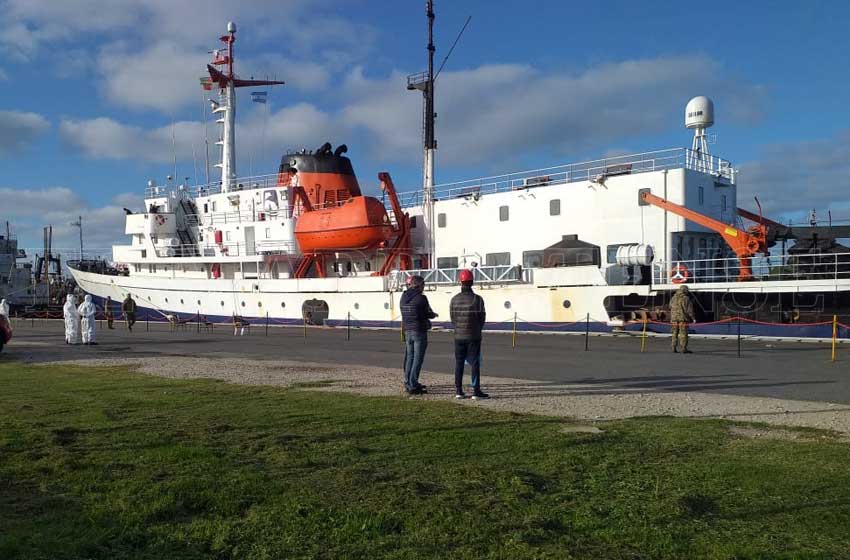 Capitán del Crucero Ushuaia: "Tomamos los recaudos para no ser un problema para nadie"