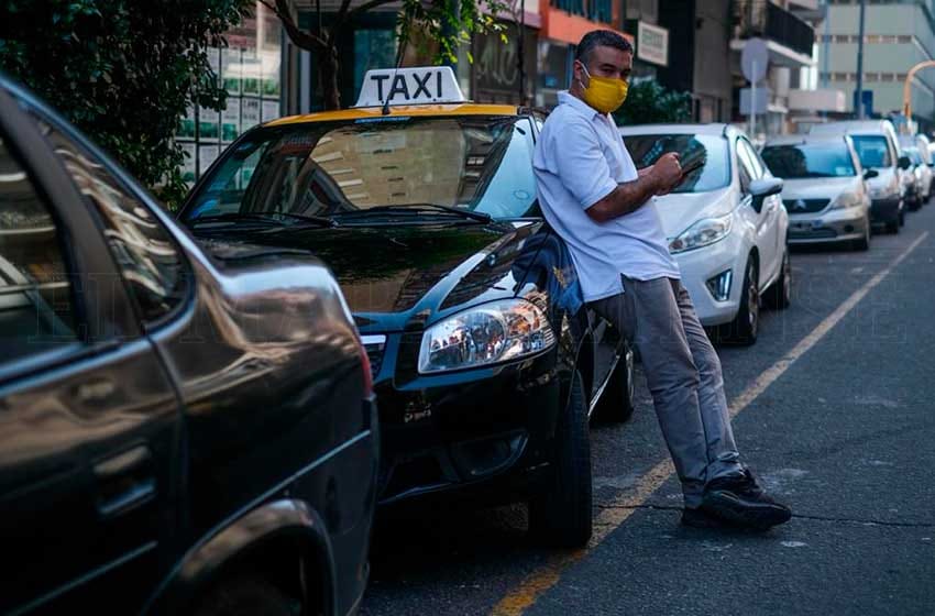 El trabajo de los taxistas aumentó tras el paro de colectivos: "No es la forma deseada"