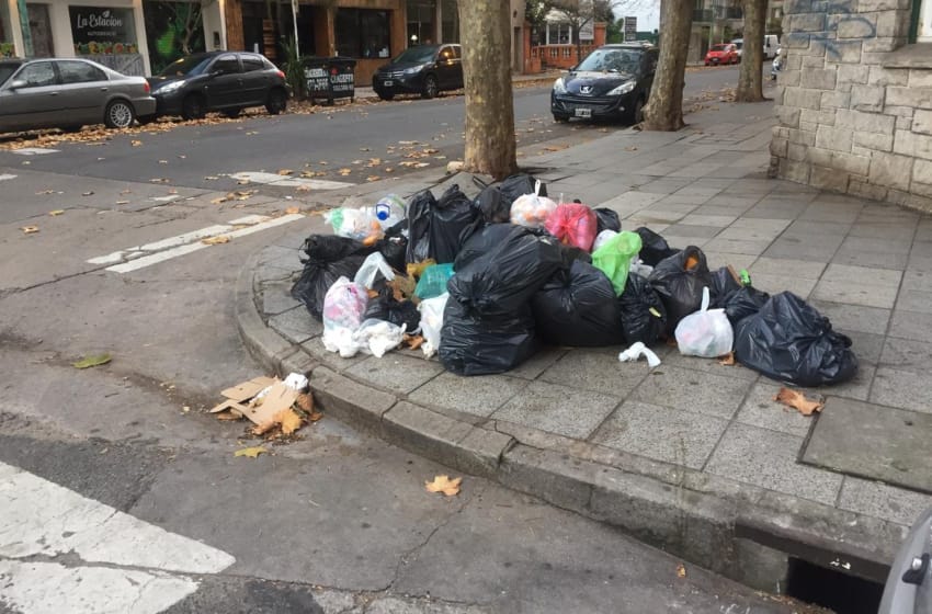 Alerta meteorológico: preocupación del municipio por la basura en la calle