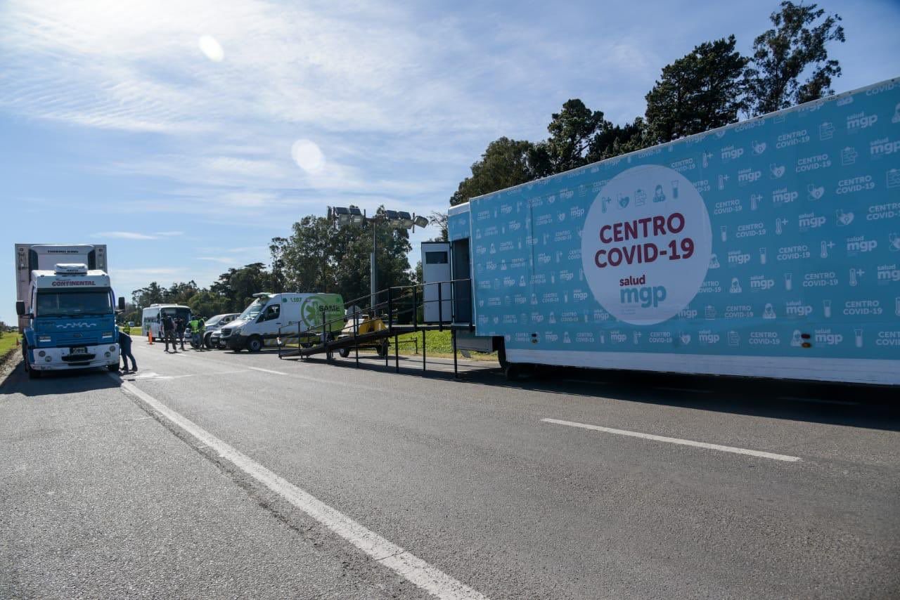 Instalan Centro Covid-19 para tomar fiebre en ingreso a Mar del Plata