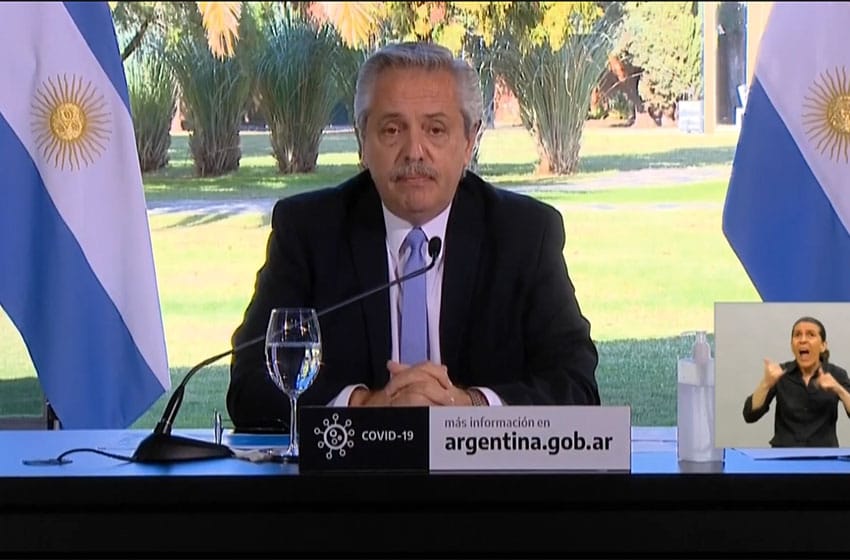 Alberto Fernández: “Vamos a aislar el AMBA del resto del país”