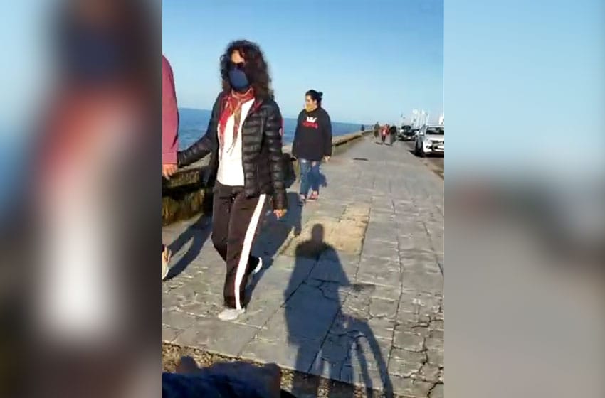Desfasados: video e imágenes de una tarde descontrolada en la costa marplatense