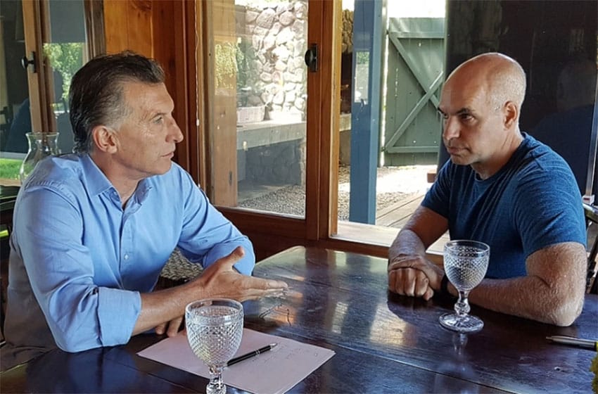 ¿Cómo fue el encuentro de Macri con Larreta en la Patagonia?