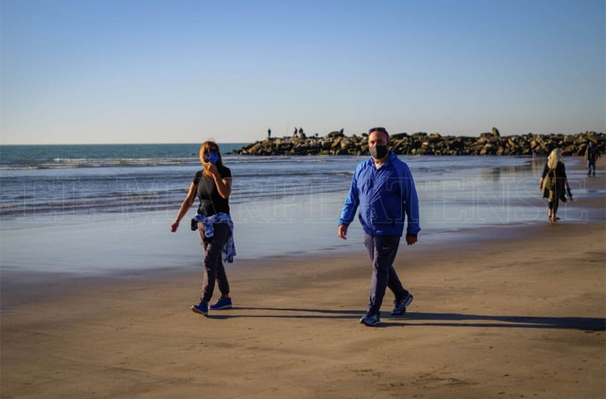 Salud: "Se ve una baja clara de los casos" en Mar del Plata