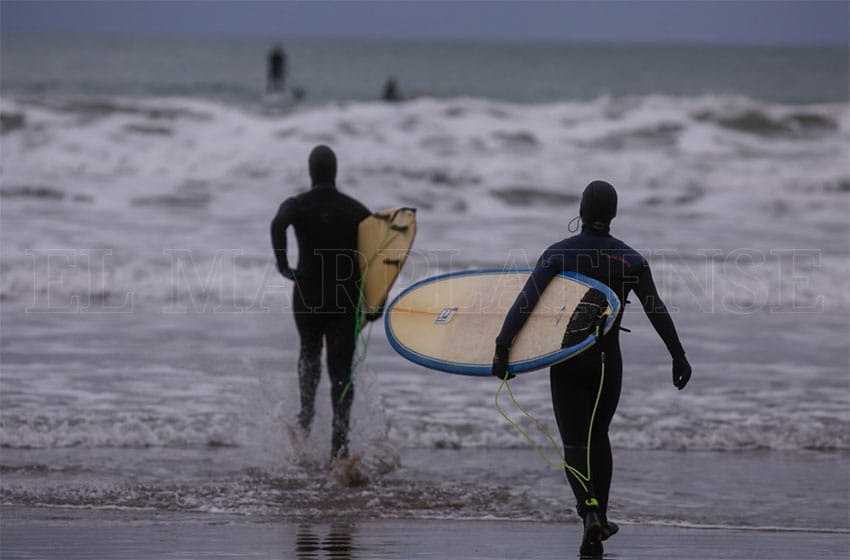 La Asociación Argentina de Surf celebró el regreso de la actividad en Mar del Plata