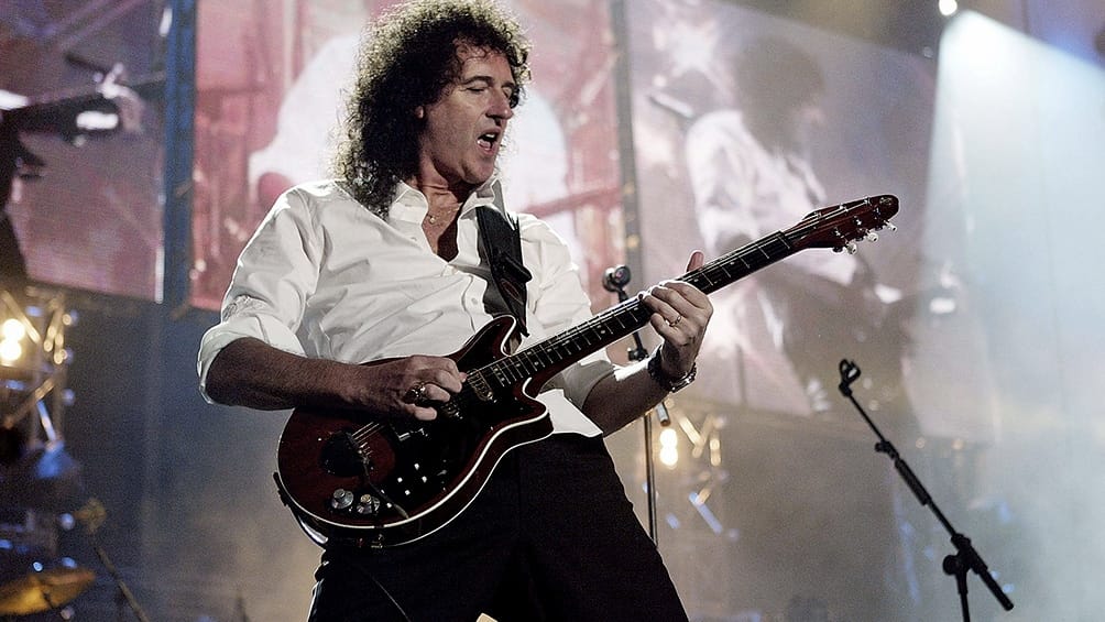 Brian May fue elegido el mejor guitarrista de la historia del rock