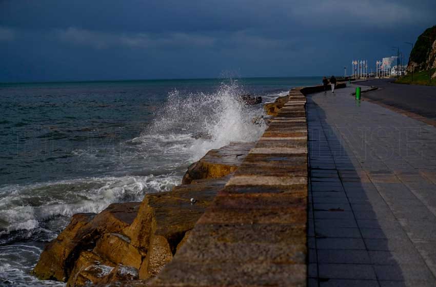 Atención: alerta amarillo por fuertes vientos en Mar del Plata