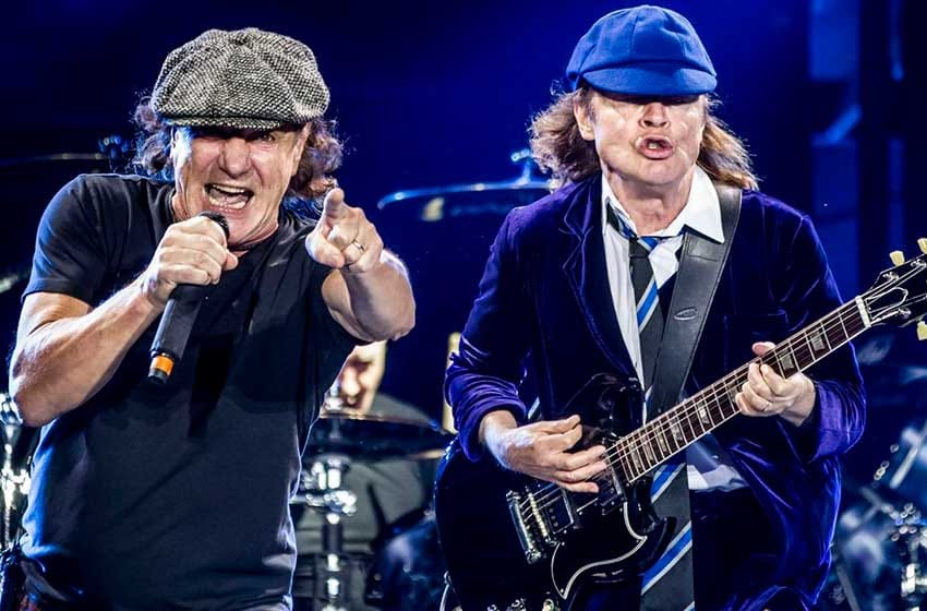 AC/DC confirmó el regreso de Brian Johnson, Phil Rudd y Cliff Williams
