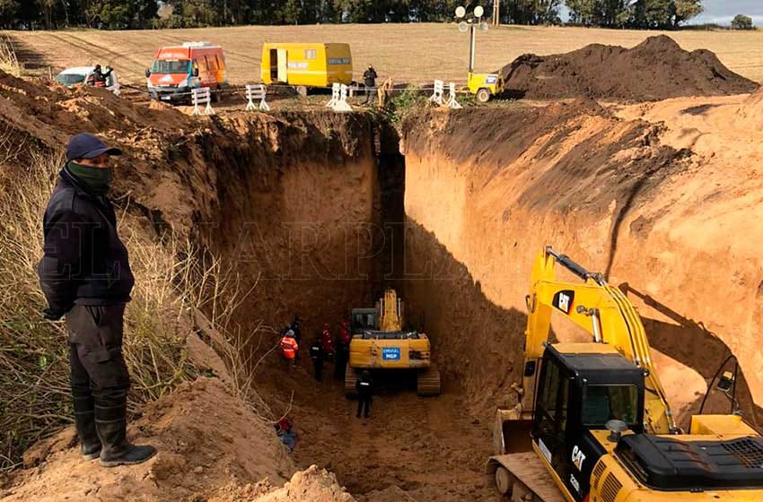 Caso Lario: la excavación continuará este jueves